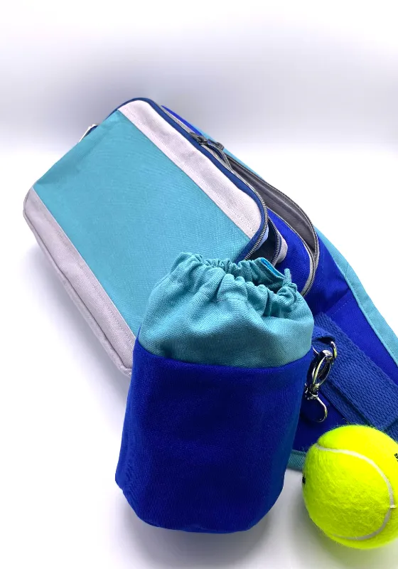 Bauchtasche mit Ballbeutel, individuelle Sonderanfertigung für Hundebesitzerin, handgenäht in Schliersee