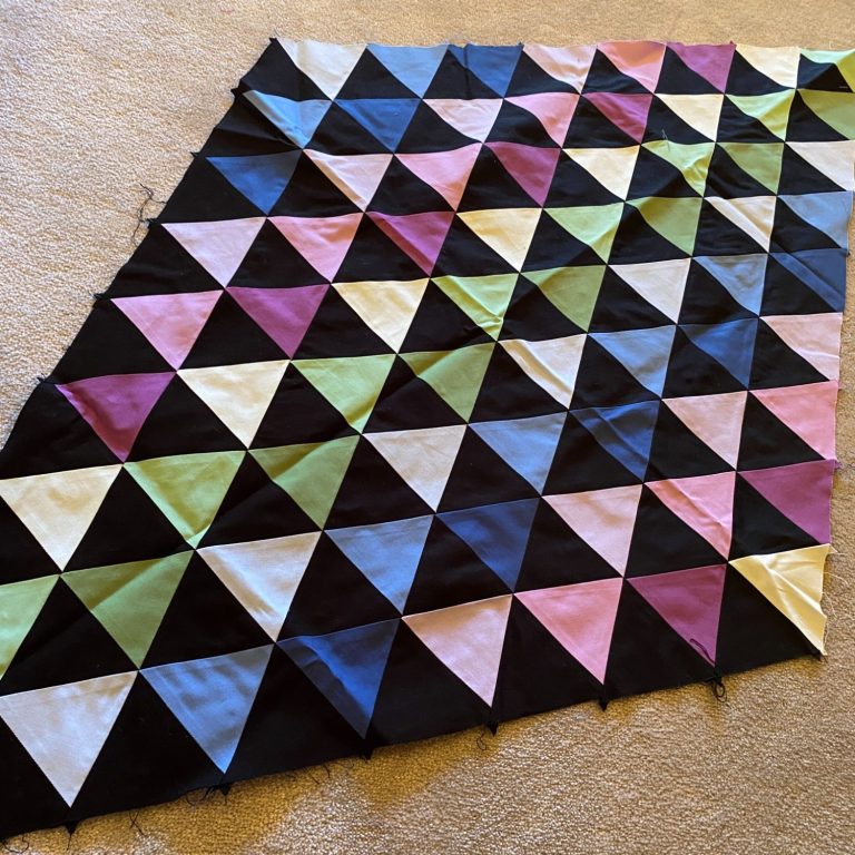 Patchwork aus Dreiecken