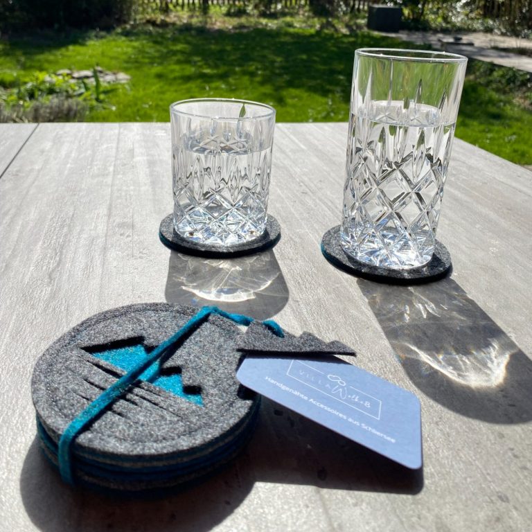 Filz Untersetzer für Gläser